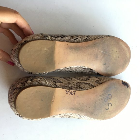 Steve Madden klutch reptile leather ballet flats - Picture 6 of 6